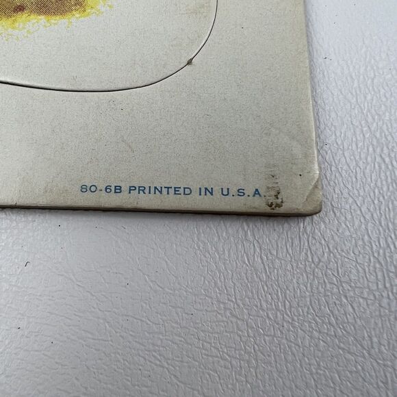 PLAYSKOOL Native American VTG 50s Puzzle Lot Indian  80-6A 6B USA Golden Press - Picture 4 of 10